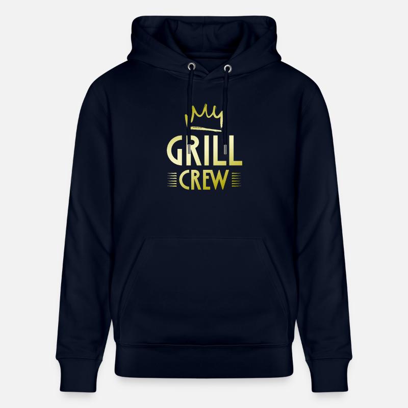 Équipe de grillades - Sweat à capuche bio CRUISER Stanley/Stella Unisexe - marine