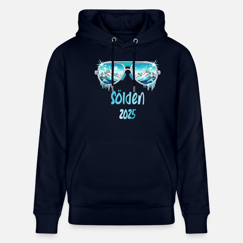 Sölden 2025 - Sweat à capuche bio CRUISER Stanley/Stella Unisexe - marine