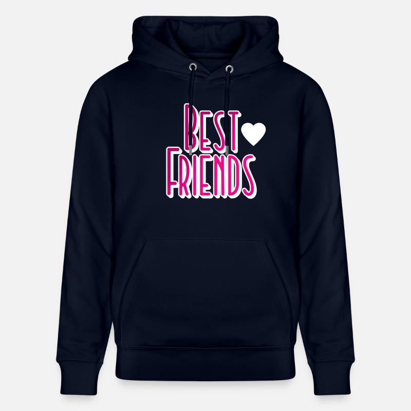 Meilleurs amis Amis Amitié - Sweat à capuche bio CRUISER Stanley/Stella Unisexe - marine