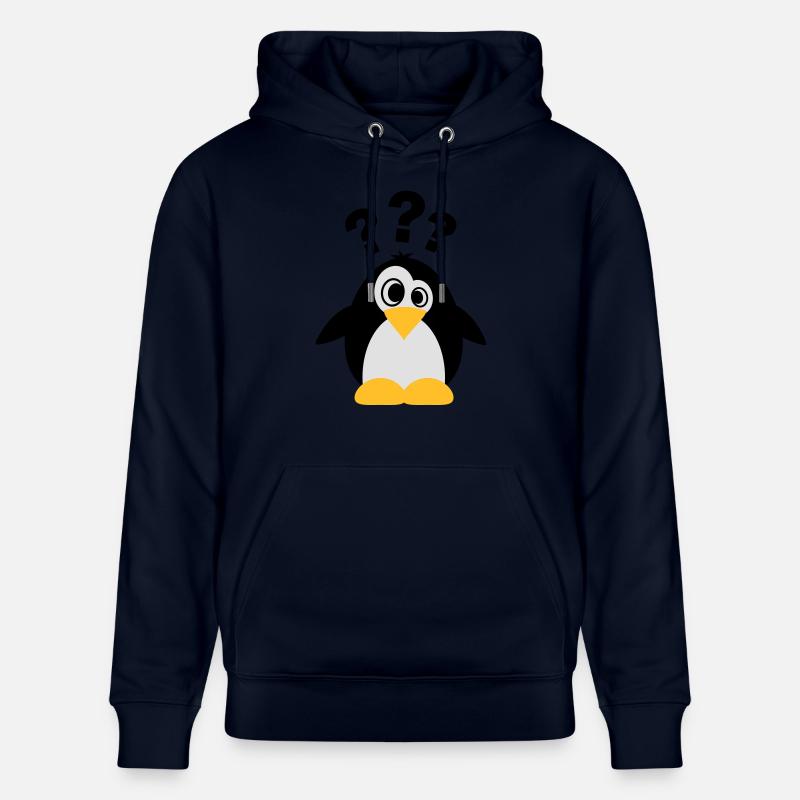 Dummer Pinguin - Stanley/Stella Unisex Bio-Hoodie CRUISER  - Navy
