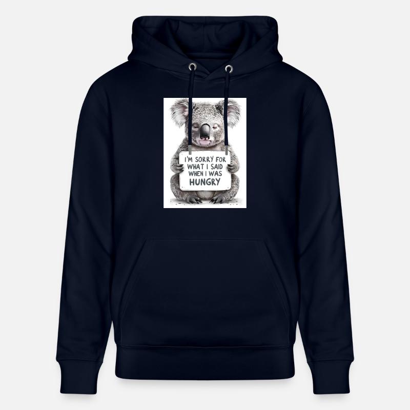 Koala Australien Spruch Geschenkidee - Stanley/Stella Unisex Bio-Hoodie CRUISER  - Navy