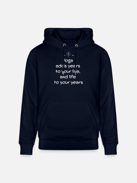 Yoga - Stanley/Stella CRUISER Unisex Organic Hoodie - navy