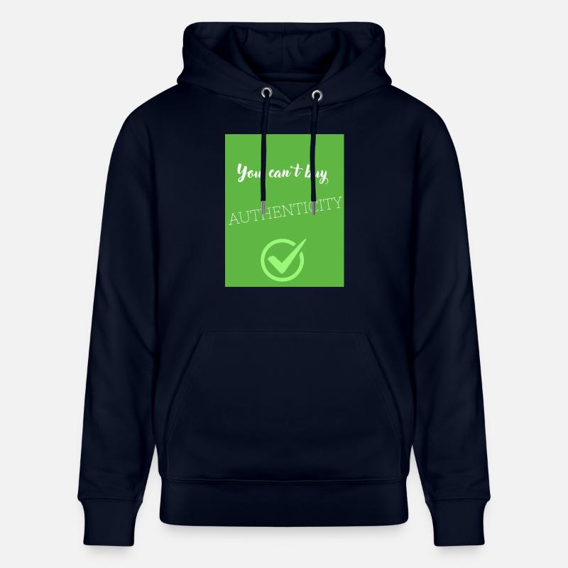 You cant buy authenticity - Sweat à capuche bio CRUISER Stanley/Stella Unisexe - marine