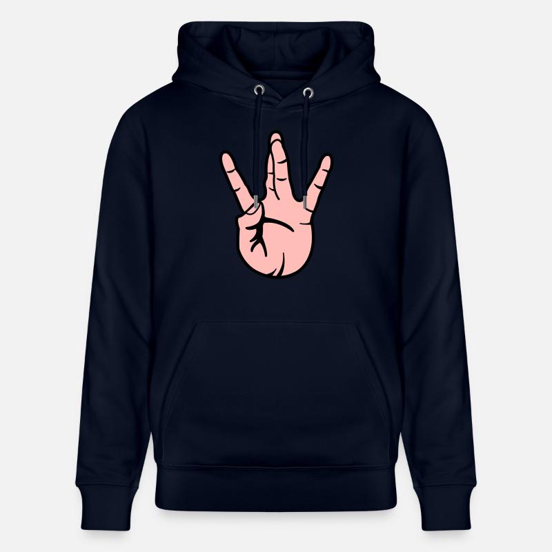 Main Westside - Sweat à capuche bio CRUISER Stanley/Stella Unisexe - marine