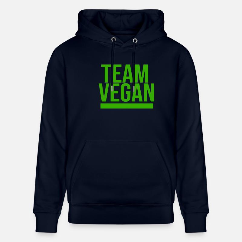 ÉQUIPE VÉGÉTALIENNE - Sweat à capuche bio CRUISER Stanley/Stella Unisexe - marine