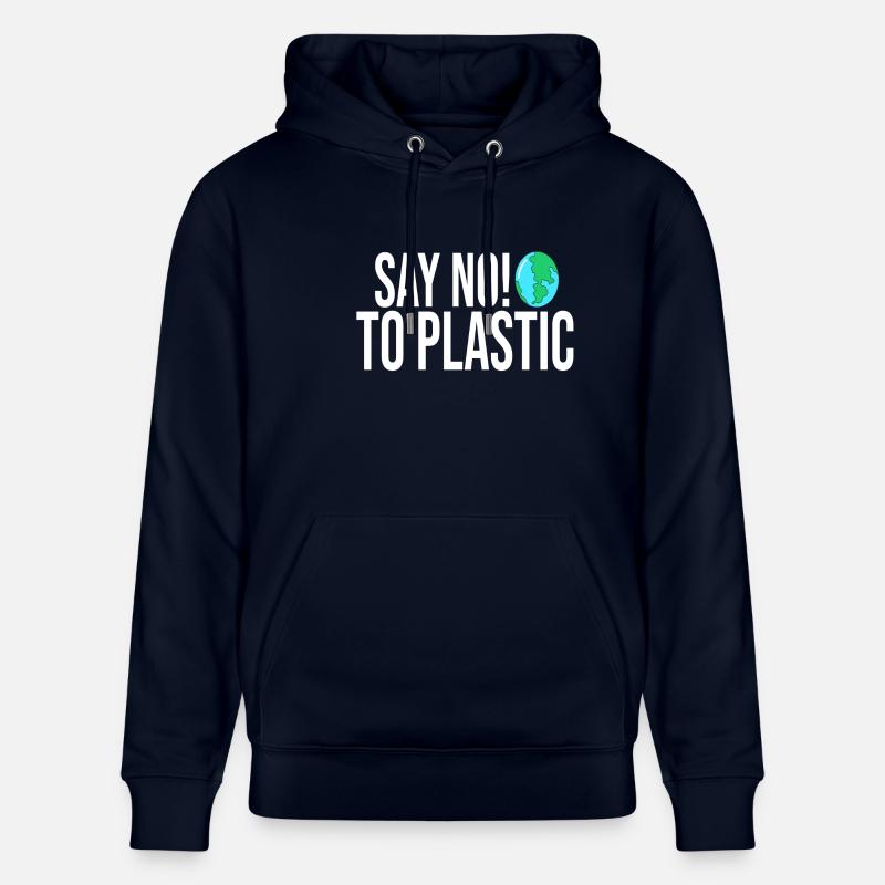 DITES NON AU PLASTIQUE - Sweat à capuche bio CRUISER Stanley/Stella Unisexe - marine