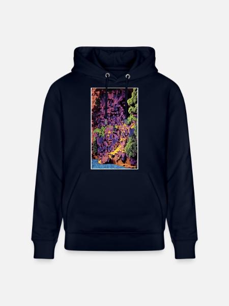 1990 Coast - Stanley/Stella Unisex Bio-Hoodie CRUISER - Navy
