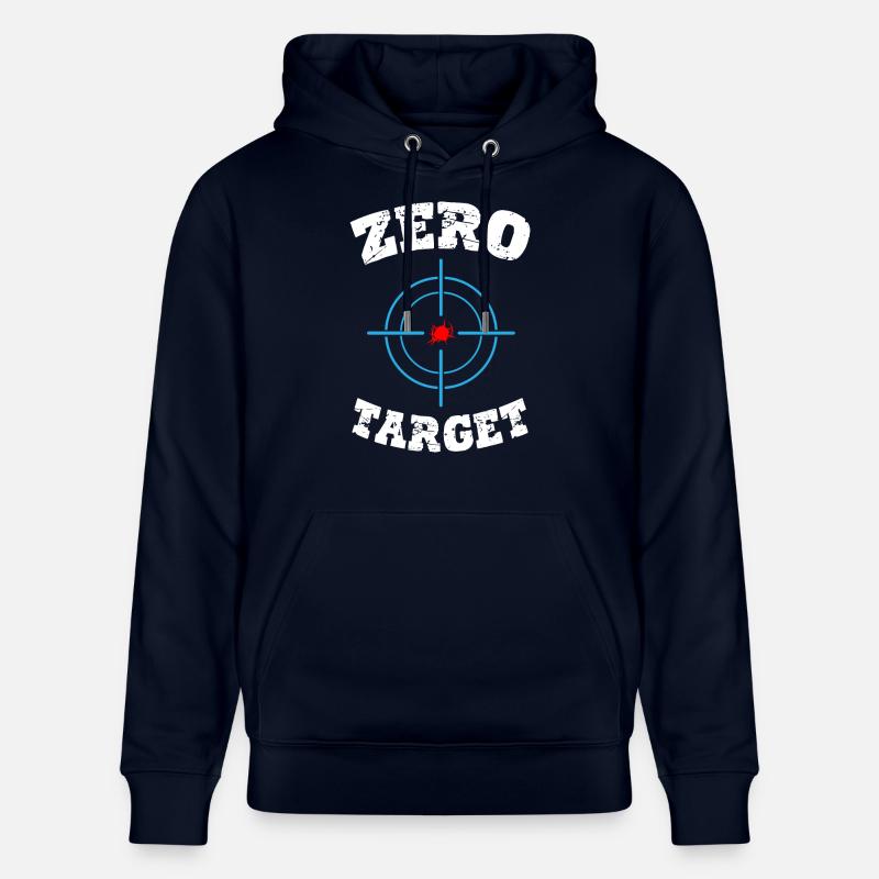 Zéro tir - Tireur d’élite - Sweat à capuche bio CRUISER Stanley/Stella Unisexe - marine