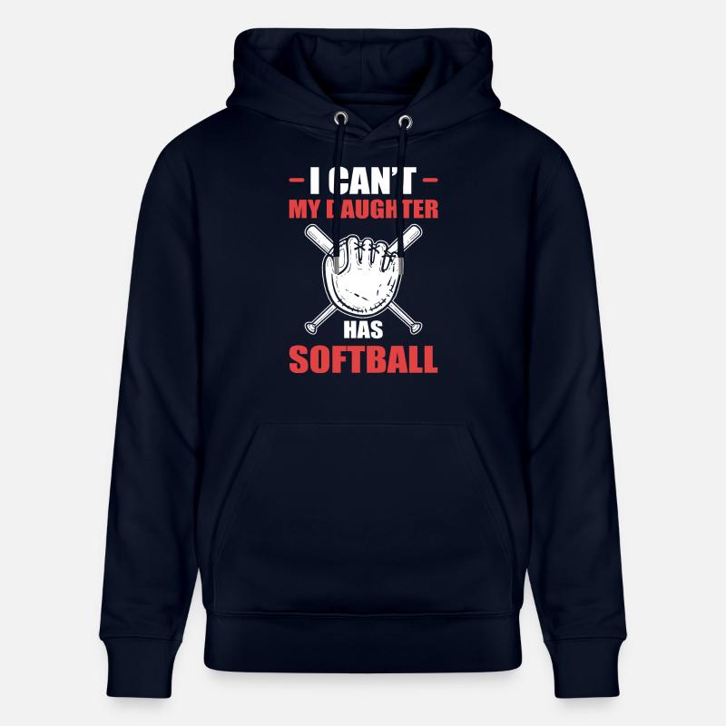 Softball Joueurs de softball - Sweat à capuche bio CRUISER Stanley/Stella Unisexe - marine