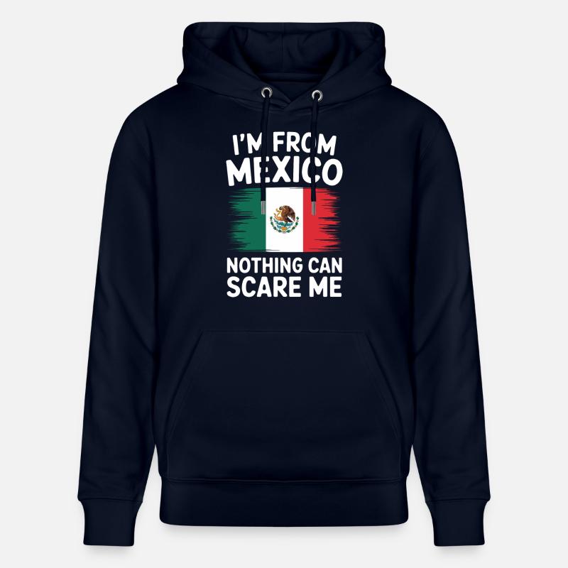 Mexique Mexique Mexicain Espagnol - Sweat à capuche bio CRUISER Stanley/Stella Unisexe - marine