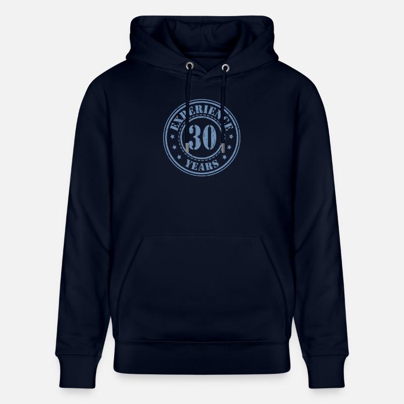 30 ans d’expérience - Sweat à capuche bio CRUISER Stanley/Stella Unisexe - marine