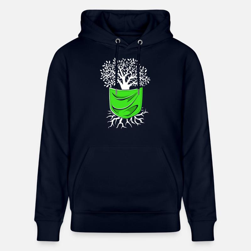 Généalogie de l’arbre généalogique - Sweat à capuche bio CRUISER Stanley/Stella Unisexe - marine
