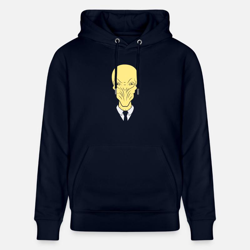 Die Stille wird fallen - Stanley/Stella Unisex Bio-Hoodie CRUISER  - Navy
