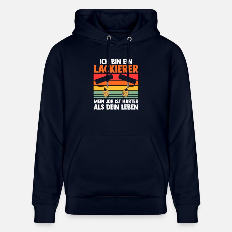 Car Painter Vehicle Painter Painter - Stanley/Stella CRUISER Unisex Organic Hoodie - navy