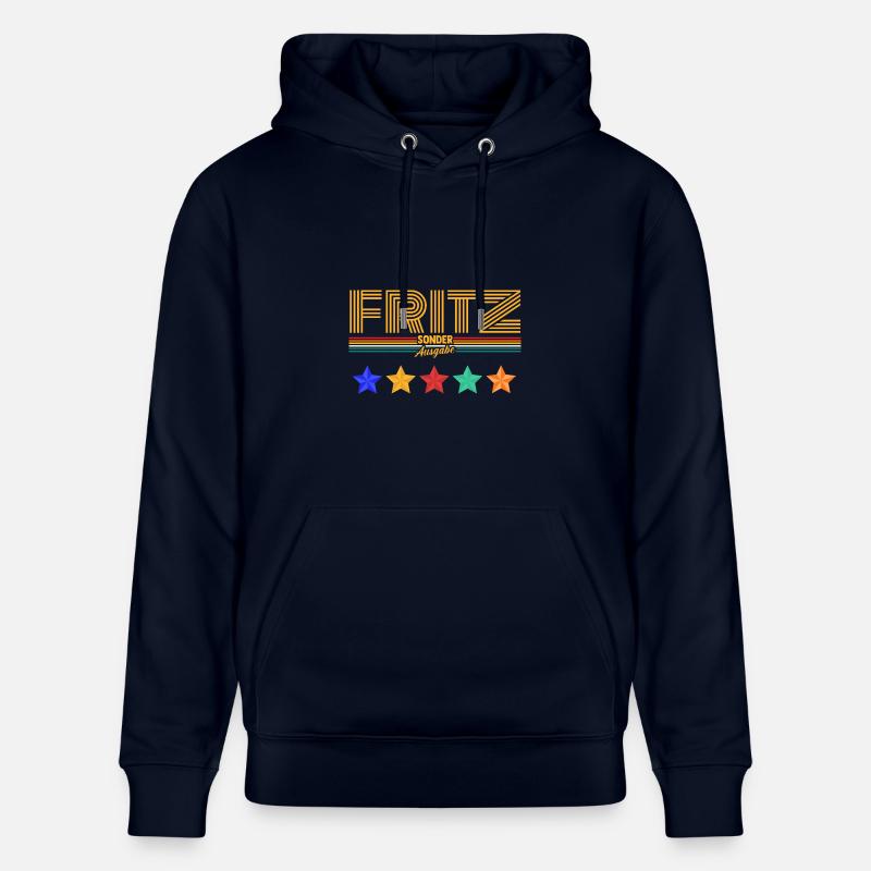 Fritz - Sweat à capuche bio CRUISER Stanley/Stella Unisexe - marine