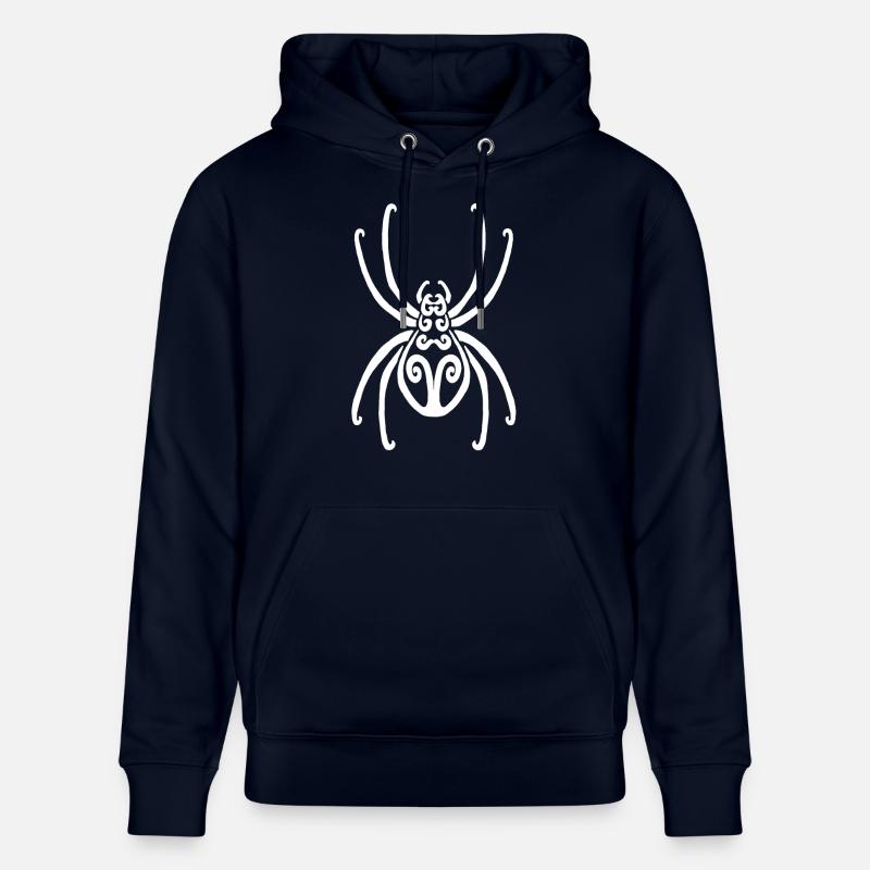 Weiße Spinne - Stanley/Stella Unisex Bio-Hoodie CRUISER  - Navy