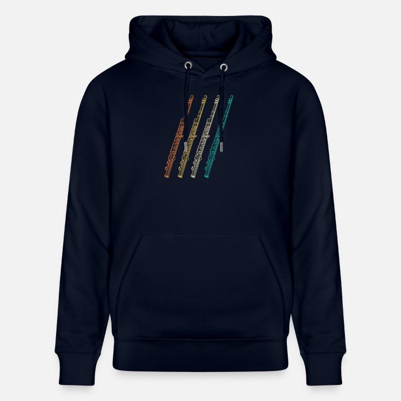 Flûtiste Evolution Flûte - Sweat à capuche bio CRUISER Stanley/Stella Unisexe - marine