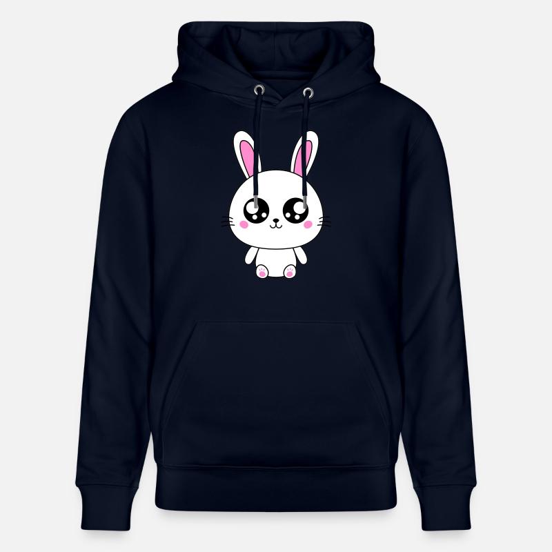 Lapin mignon - Sweat à capuche bio CRUISER Stanley/Stella Unisexe - marine