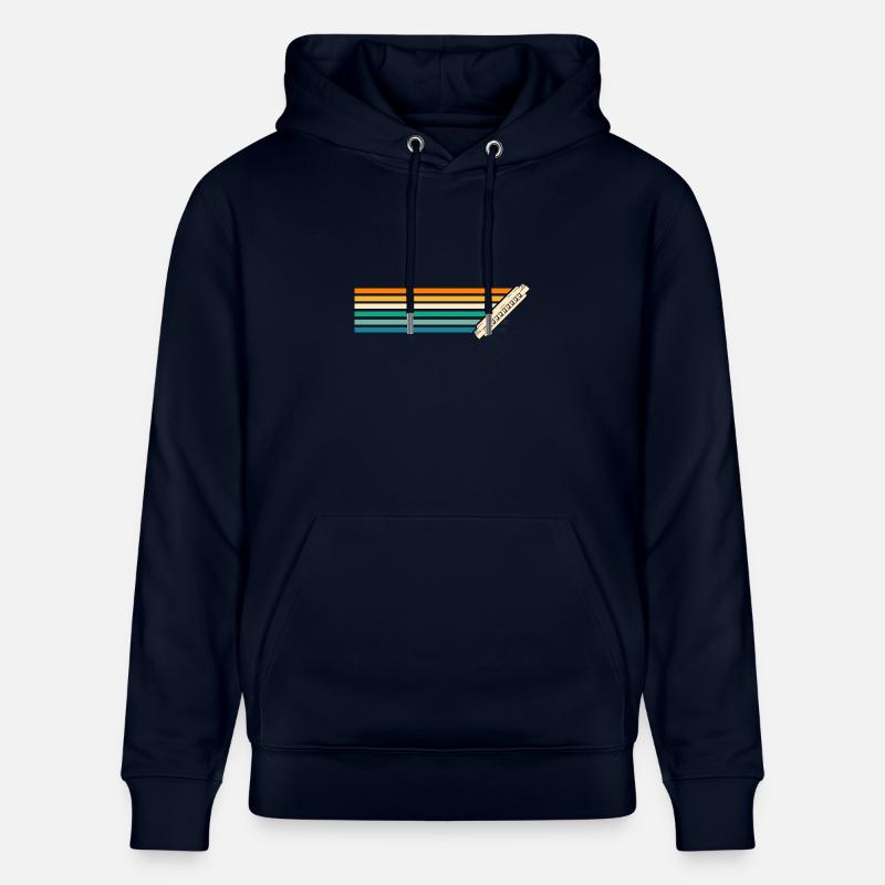 Harmonica Harmonica - Sweat à capuche bio CRUISER Stanley/Stella Unisexe - marine