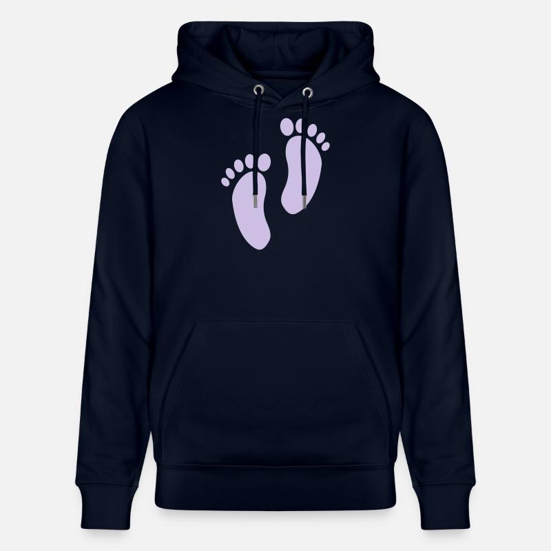 2541614 15465747 pied - Sweat à capuche bio CRUISER Stanley/Stella Unisexe - marine