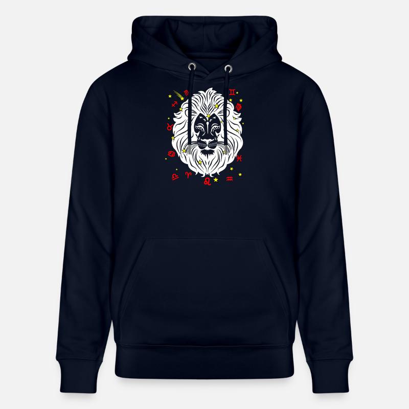 Couleur du lion - Sweat à capuche bio CRUISER Stanley/Stella Unisexe - marine