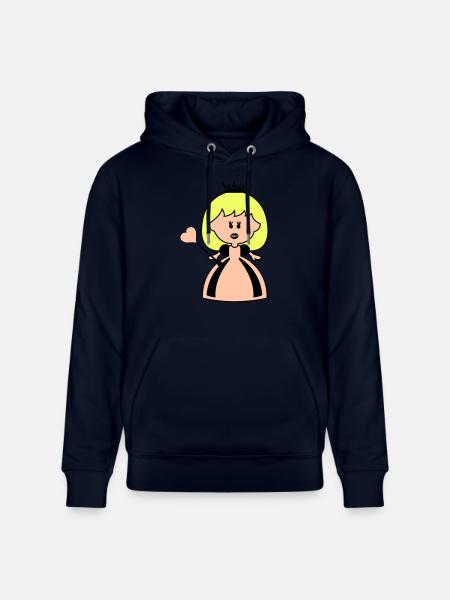 princesse amour - Sweat à capuche bio CRUISER Stanley/Stella Unisexe - marine