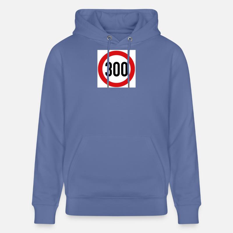 Conception du bouclier Circle 300 - Sweat à capuche bio CRUISER Stanley/Stella Unisexe - bleu