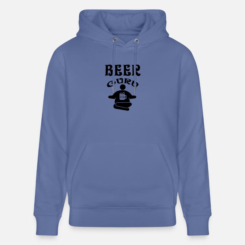 Bier-Guru Bier-Experte - Stanley/Stella Unisex Bio-Hoodie CRUISER  - Blau