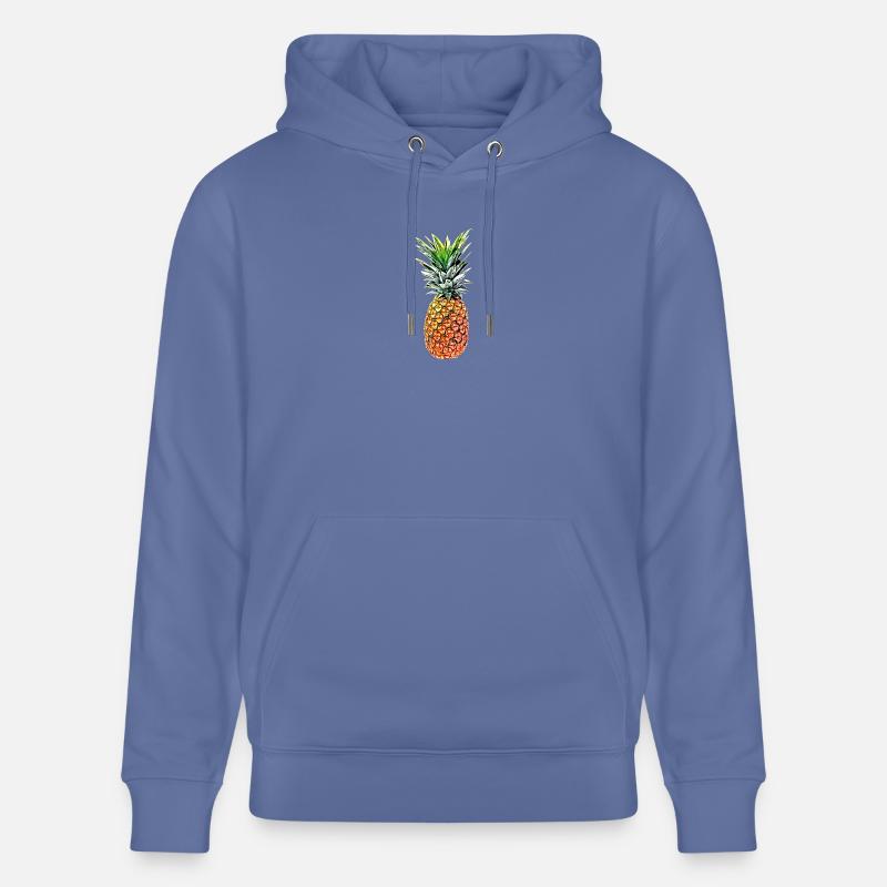 Ananas princesse - Sweat à capuche bio CRUISER Stanley/Stella Unisexe - bleu