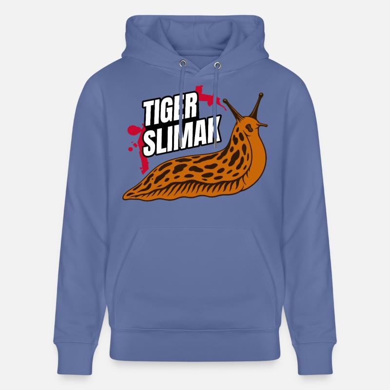 Tiger Ślimak – L’animal le plus coriace de Pologne - Sweat à capuche bio CRUISER Stanley/Stella Unisexe - bleu