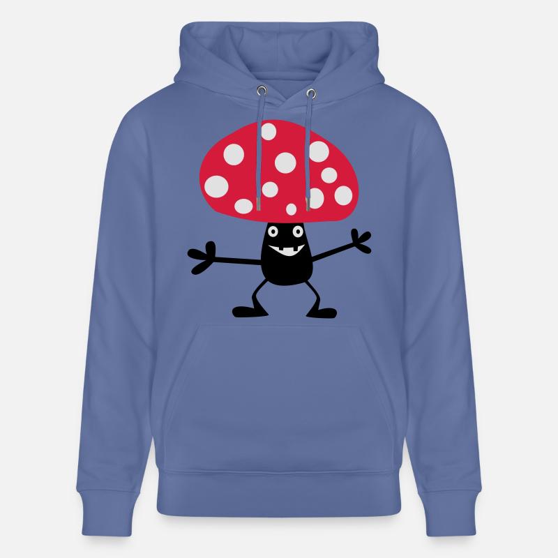 Toadstool vilain - Sweat à capuche bio CRUISER Stanley/Stella Unisexe - bleu