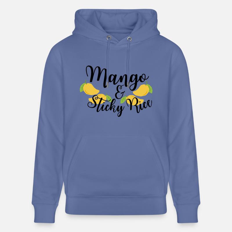 Mangue et riz gluant - Sweat à capuche bio CRUISER Stanley/Stella Unisexe - bleu