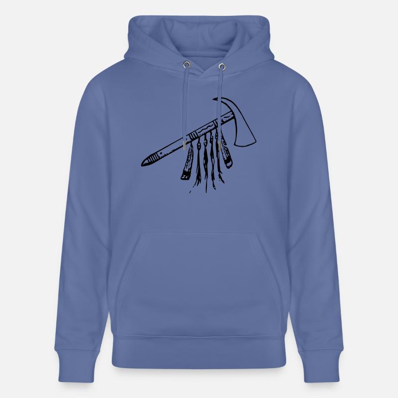 Tomahawk - Stanley/Stella Unisex Bio-Hoodie CRUISER  - Blau