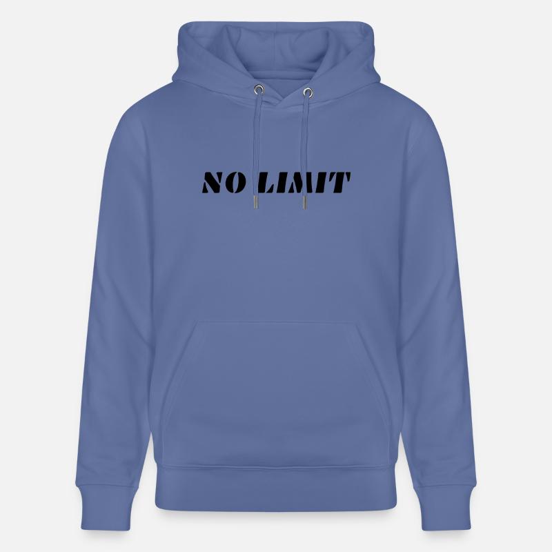 NO LIMIT - Sweat à capuche bio CRUISER Stanley/Stella Unisexe - bleu