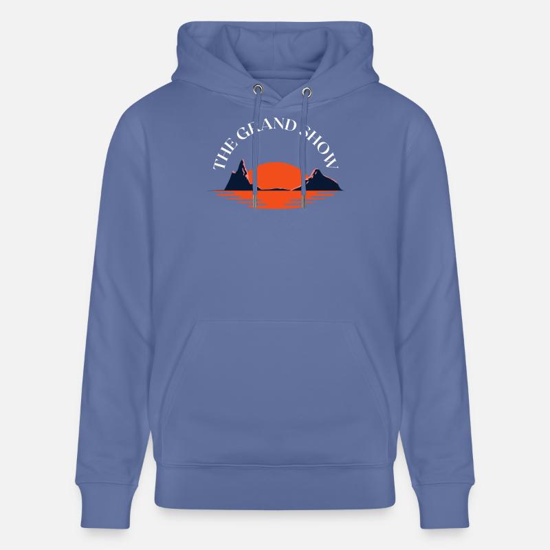 Le Grand Spectacle Sunset Ridge - Sweat à capuche bio CRUISER Stanley/Stella Unisexe - bleu