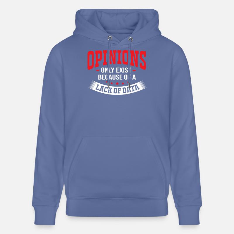 Codeur Programmeur GPT - Sweat à capuche bio CRUISER Stanley/Stella Unisexe - bleu