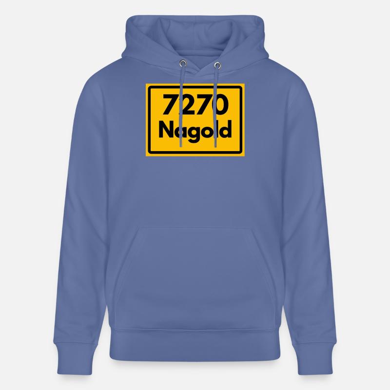 ANCIEN CODE POSTAL 7270 NAGOLD HEIMATSTOLZ - Sweat à capuche bio CRUISER Stanley/Stella Unisexe - bleu