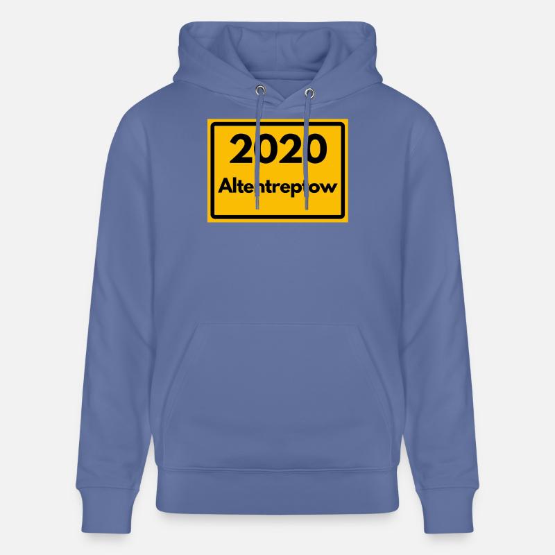 ANCIEN CODE POSTAL RÉTRO 2020 ALTENTREPTOW - Sweat à capuche bio CRUISER Stanley/Stella Unisexe - bleu