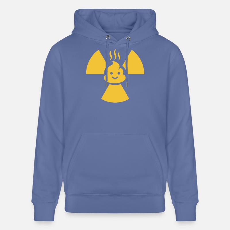 Crotte nucléaire - Sweat à capuche bio CRUISER Stanley/Stella Unisexe - bleu