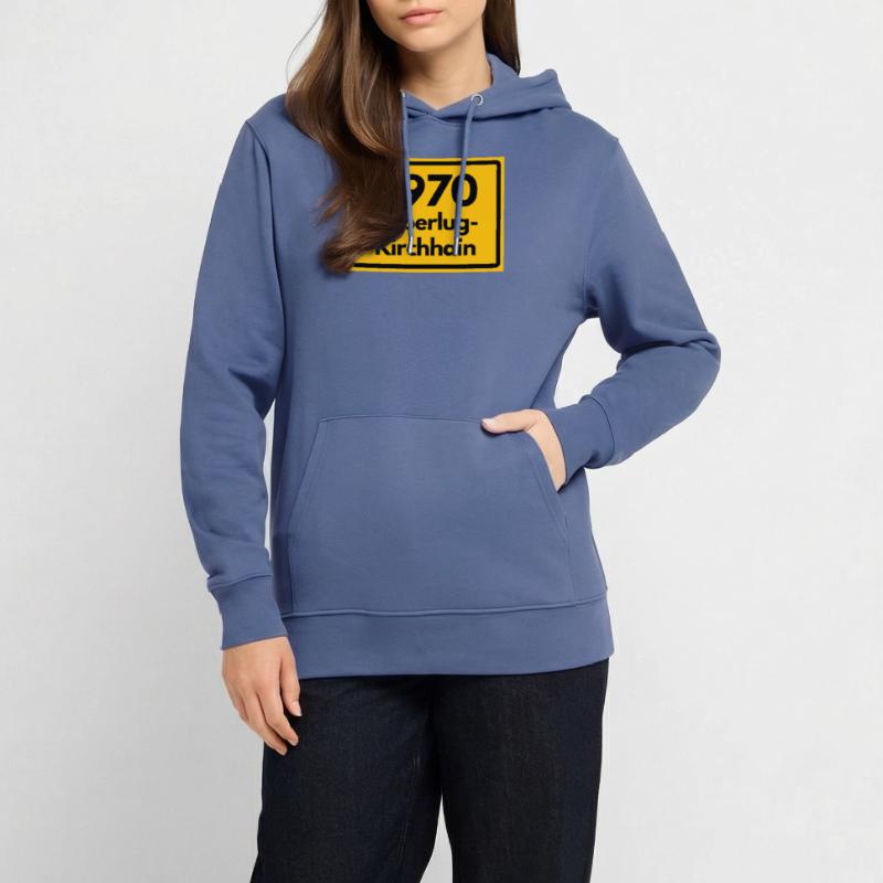 OLD POSTCODE ZIP CODE 7970 DOBERLUG KIRCHHAIN Stanley/Stella CRUISER Unisex Organic Hoodie