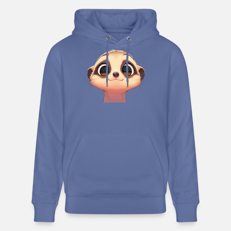 Suricate Erdmännchen - Sweat à capuche bio CRUISER Stanley/Stella Unisexe - bleu