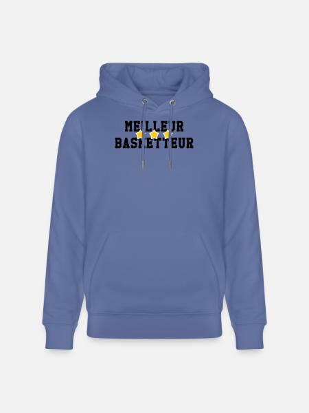 Best Basketball Player - Stanley/Stella CRUISER Unisex Organic Hoodie - bright blue