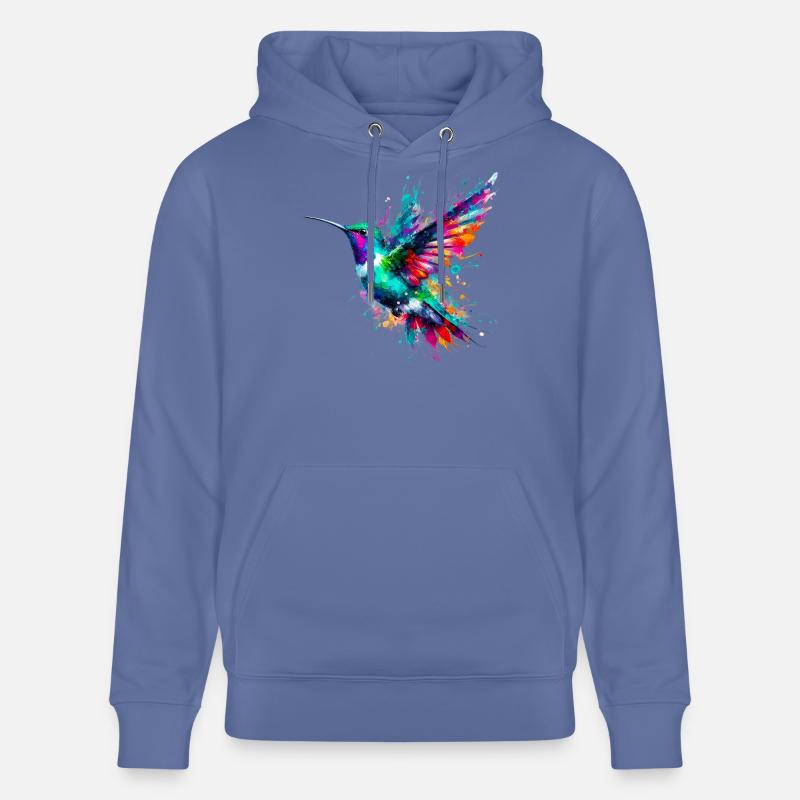 Colibri - Sweat à capuche bio CRUISER Stanley/Stella Unisexe - bleu