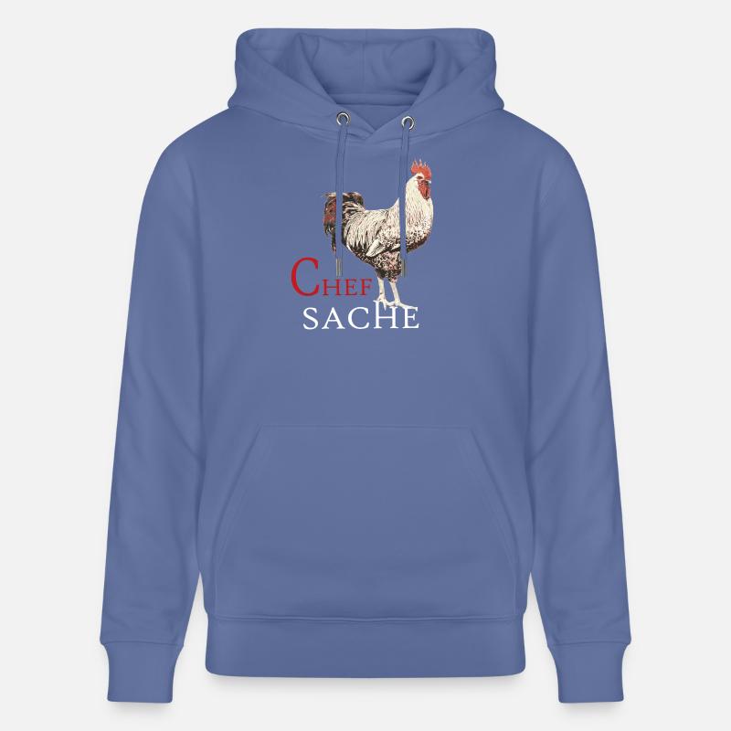 Conception de robinets de chef - Sweat à capuche bio CRUISER Stanley/Stella Unisexe - bleu