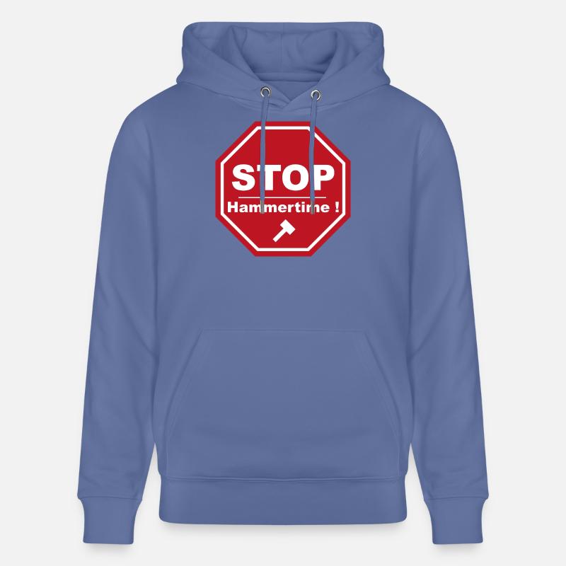 stop hammertime - Sweat à capuche bio CRUISER Stanley/Stella Unisexe - bleu