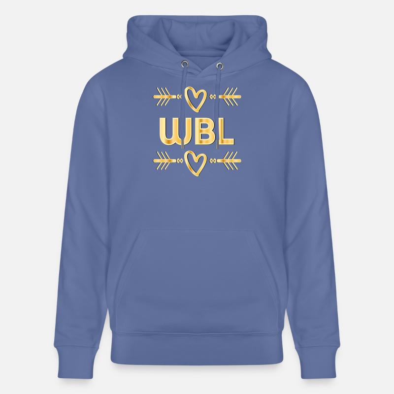 Responsable de quartier WBL Gestionnaire résidentiel - Sweat à capuche bio CRUISER Stanley/Stella Unisexe - bleu