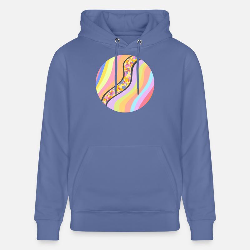 Rivière joyeuse - Sweat à capuche bio CRUISER Stanley/Stella Unisexe - bleu