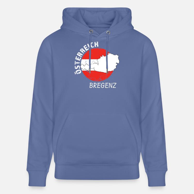 Bregenz - Sweat à capuche bio CRUISER Stanley/Stella Unisexe - bleu