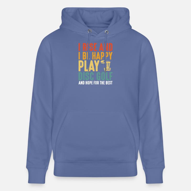 Cadeaux de disc golf Disc Golf - Sweat à capuche bio CRUISER Stanley/Stella Unisexe - bleu