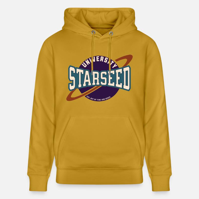 Starseed University - conception interplanétaire - Sweat à capuche bio CRUISER Stanley/Stella Unisexe - ocre